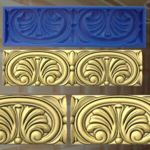 silikonform zierprofil volutenornament klassisch